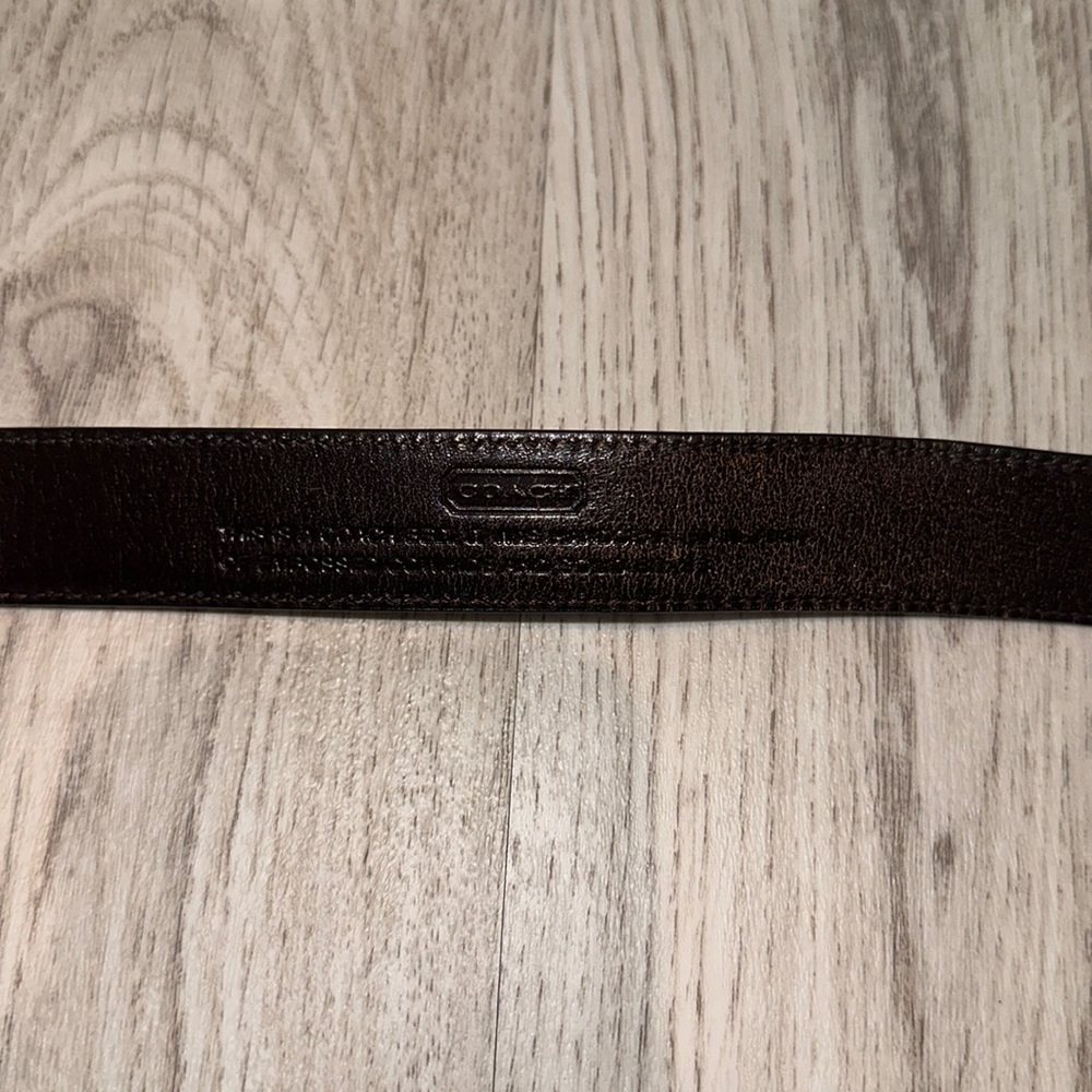 Black Coach Belt!